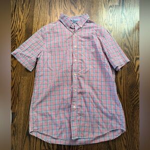 Chaps Red and Blue Plaid Casual Shirt